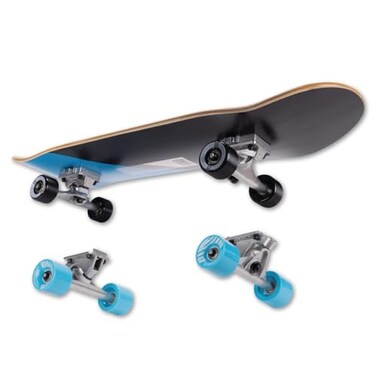 SWCH Board Swichboard 2-in-1 Complete Skateboard Set - TrickCruiser, Switch Between Setups in Seconds Without Tools - Beginner to Advanced