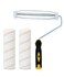 Bates Choice Bates- Paint Roller Kit, 9 Inch Roller Frame with 2 Microfiber Roller Covers, for Walls, Ceilings, Floors, and Home Painting