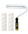 Bates Choice Bates- Paint Roller Kit, 9 Inch Roller Frame with 2 Microfiber Roller Covers, for Walls, Ceilings, Floors, and Home Painting