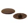 Prime-Line EP 16045 Screw Cap Cover, Plastic Construction, Brown, 12 Pack