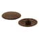Prime-Line EP 16045 Screw Cap Cover, Plastic Construction, Brown, 12 Pack