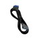 CableMod ModMesh Sleeved Right Angle Internal USB 3.0 Cable ,Black, 50cm