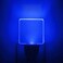 GREENIC 2 Pack 0.5W Plug in LED Night Light with Dusk to Dawn Sensor Blue