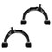 TRQ Front Upper Driver and Passenger Side Control Arm and Ball Joint Set 2