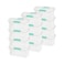 Sterilite Medium Nesting ShowOffs, Stackable Small Storage Bin with Latching Lid and Handle, Plastic Container to Organize Home, Clear, 12-Pack