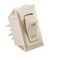 RV Designer S279-10 Amp On/Off - SPST, Ivory DC Rocker Switch