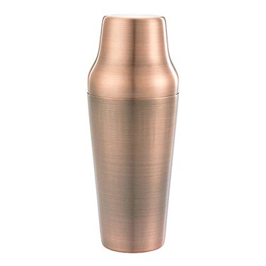 Barfly Cocktail Shaker Set, 24oz ,700 ml, Antique Copper
