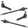 TRQ Front Inner and Outer Tie Rod Set 4 Piece