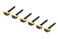 ACCEL 140648-6 SuperCoil Ignition Coil - Yellow - 6-Pack