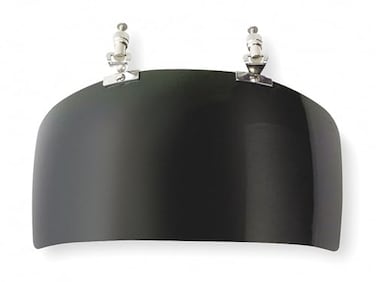 Sellstrom Replacement Flip Front Visor for DP4 Series Safety Face Shields, Polycarbonate, Shade 6 UV/IR Tint, S32166