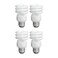 Xtricity Compact Fluorescent Light Bulbs T2 Spiral, E26 Base ,4 Pack
