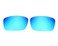 NicelyFit Polarized Replacement Lenses for Oakley Fuel Cell Sunglasses ,Ice Blue Mirror