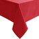 Hiasan Red Tablecloth Rectangle, 54 x 80 Inch, 1 Pack