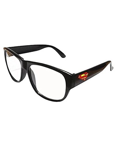 Rubies DC Comics Superheroes: Clark Kent Glasses for Adults by , Men's No Size