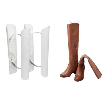 Dial Industries, Dial Industries Spring Loaded Tall Boot Shaper Inserts, White
