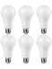 TORCHSTAR 6-Pack A21 LED Light Bulbs Dimmable Super Bright Light Bulb 5000K