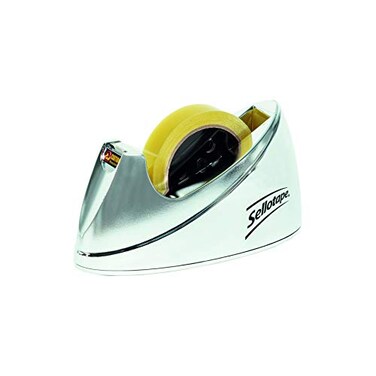 Sellotape Chrome Dispenser, Large