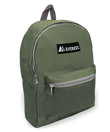 Everest 1045K Basic Backpack, 15", Olive