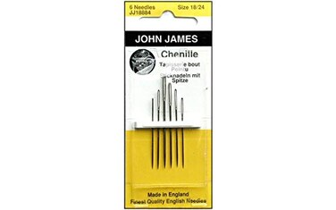 John James Chenille Hand Needles-Size 18/24 6/Pkg