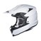 HJC i50 Solid Off-Road Motorcycle Helmet, DOT Approved ,White, Medium