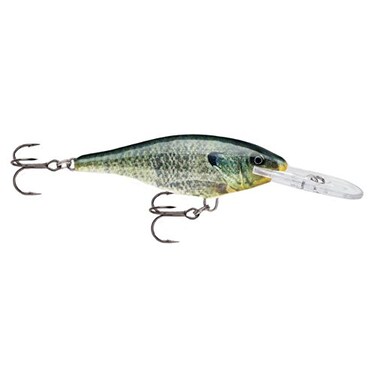 Rapala Shad Rap 07 Live Bluegill Lure, Multi, One Size ,SR07BGL