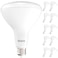Sunco Lighting Sunco 10 Pack BR40 LED Flood Light Bulb, E26, 17W=100W, 3000K Warm White