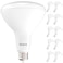 Sunco Lighting Sunco 10 Pack BR40 LED Flood Light Bulb, E26, 17W=100W, 3000K Warm White