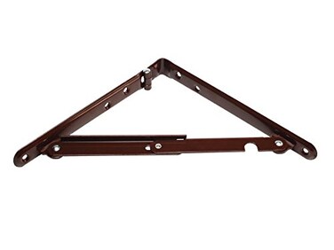 RV Designer H505-8" x 8" Folding Shelf Brackets, 2 Pack