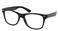 grinderPUNCH Nerd Glasses Clear Lens Geek Costume Black Frame