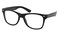 grinderPUNCH Nerd Glasses Clear Lens Geek Costume Black Frame