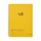 LIHIT LAB. Refillable Notebook ,Journal, Lined Paper, 9.9 x 7.3 inches, Yellow ,N1608-5