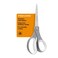 Fiskars 8" SoftGrip Everyday All Purpose Scissors, OfficeCrafts, Grey