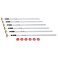 ZIPWALL SLP6 12 Ft Dust Barrier Poles for Remodeling ,6-Pack, Silver