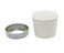 POWERNAIL White Rubber Mallet Cap Replacement Assembly ,includes steel ring and rubber cap
