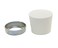 POWERNAIL White Rubber Mallet Cap Replacement Assembly ,includes steel ring and rubber cap