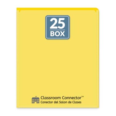 C-Line Classroom Connector School-to-Home Folders, Yellow, 25 per Box ,32006