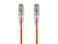 Monoprice Cat6 5ft Orange Component Level Patch Cable UTP 28AWG 550MHz Pure Bare Copper Snagless RJ45 SlimRun Series Ethernet Cable