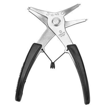 Hilitand 1pc Snap Ring Pliers Purpose Circlip Pliers Removing Reassembling Tool for Internal and External Snap Ring