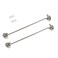 Rannb Barn Door Lock Gate Latch 12" Stainless Steel Hook and Eye Latch Lock-2pcs
