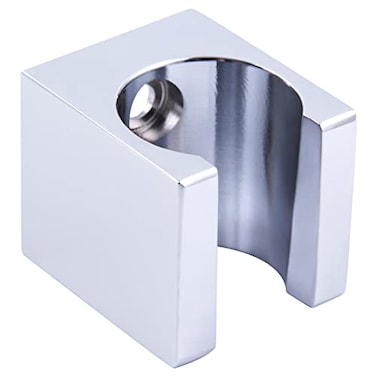 Angle Simple Shower Head Holder Wall Mount, Brass Sprayer Bracket, Chrome