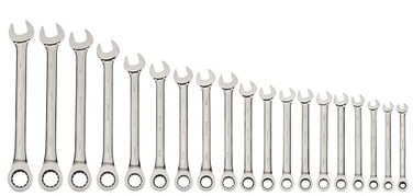 Williams MWS-1125NRC Combo Ratcheting Wrench Set, 6 mm - 24mm, 19-Piece