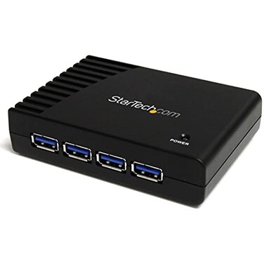 StarTech 4-Port USB-A Hub, 5Gbps, Power Adapter Included ,ST4300USB3