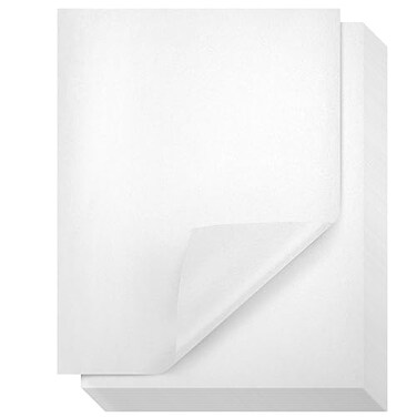 Bright Creations Metallic Shimmer Paper Sheets - White, 8.5 x 11 In, 110 GSM, 96 Sheets, Double-Sided - InvitationsCrafts, Printer-Friendly, ScrapbookingDIY Projects