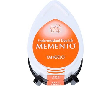 Tsukineko Memento Dew Drop Ink Pads Dew Drop Pad, Tangelo