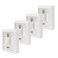 LITEZALL COB LED WIRELESS MINI LIGHT SWITCH 4 PACK