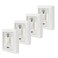 LITEZALL COB LED WIRELESS MINI LIGHT SWITCH 4 PACK