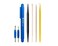 Jonard Tools TK-AT5 5 Piece Alignment Tool Kit with Spudger, Screwdriver, Alignment Tool, Orange Stick, and Probe Pick