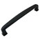 Cosmas 10 Pack 4392-128FB Flat Black Modern Pull 5 Inch Hole Centers