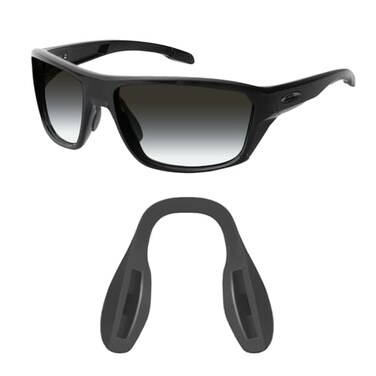 Mryok Replacement Nose Piece Nose Pads for Oakley Split Shot/Split Time/Targetline/Crossrange/Crossrange R/Shield/Crossrange Asian Fit Sunglass - Gray