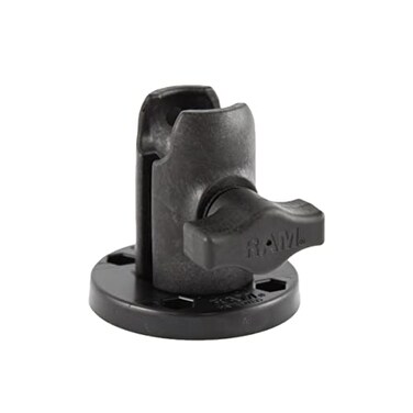RAM MOUNTS Single Socket Swivel Arm with AMPS Base, B Size 1" Ball